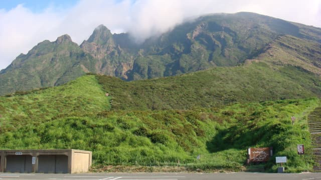 熊本県の阿蘇山