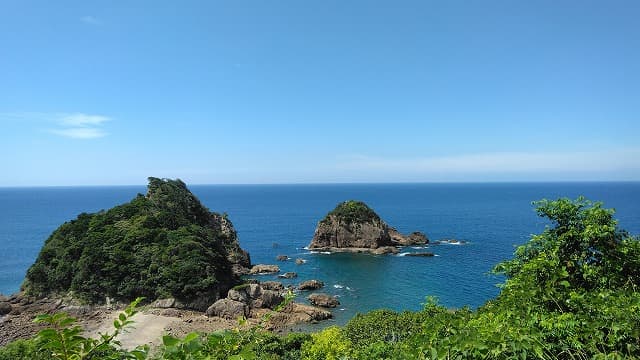 熊本県の妙見浦