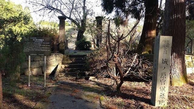 熊本県玉名郡の城ノ原官軍墓地