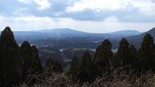 熊本県玉名郡の中岳展望公園