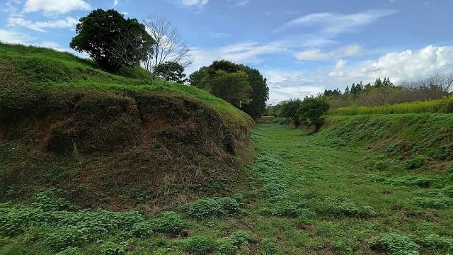 熊本県上益城郡の陣ノ内城跡