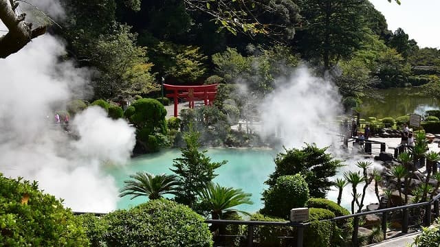 大分県別府市の海地獄