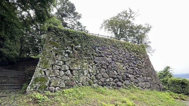 大分県日田市の永山城跡