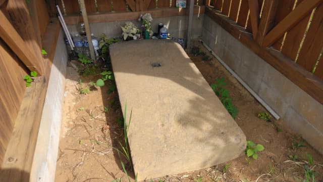 大分県の重岡キリシタン墓