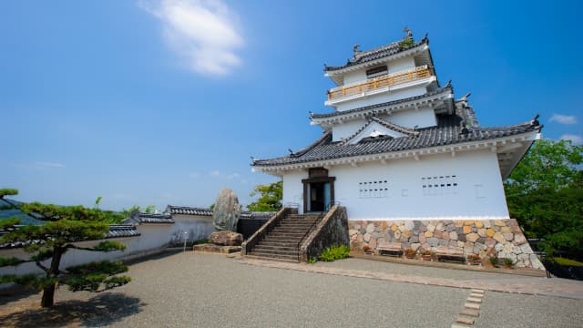 大分県杵築市の杵築城跡