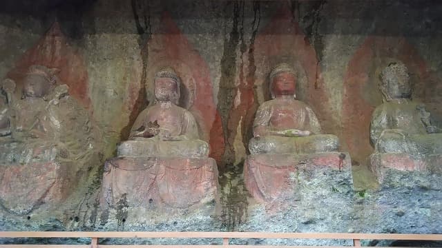 大分県の菅尾石仏