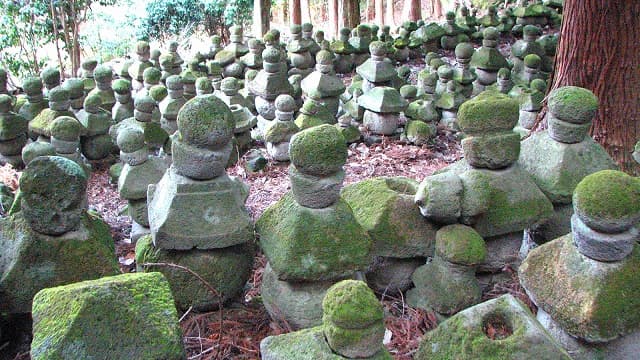 大分県国東市の千燈寺跡