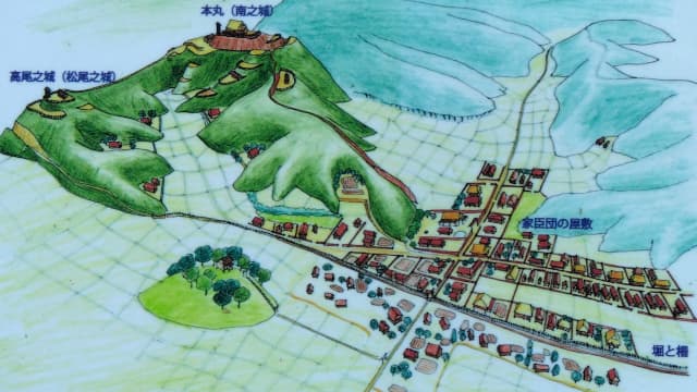 宮崎県宮崎市の佐土原城跡