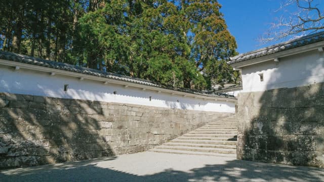 宮崎県日南市の首里城の龍潭