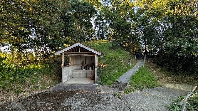宮崎県西都市の境田古墳