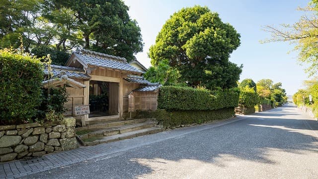 鹿児島県出水市の出水麓武家屋敷庭園