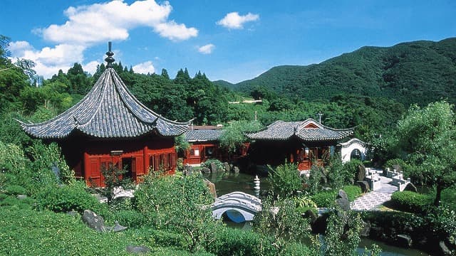 鹿児島県いちき串木野市の冠嶽園