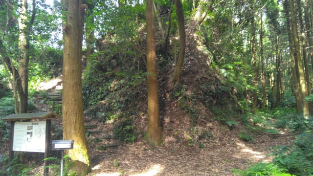 鹿児島県の頴娃城跡
