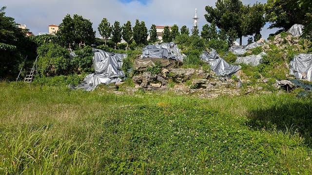 沖縄県那覇市の伊江殿内庭園