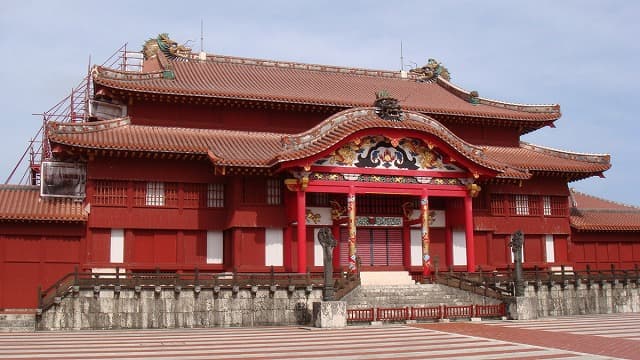 沖縄県の首里城跡