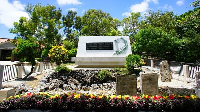 沖縄県糸満市のひめゆりの塔